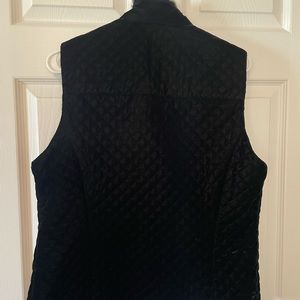 Black Velvet Vest